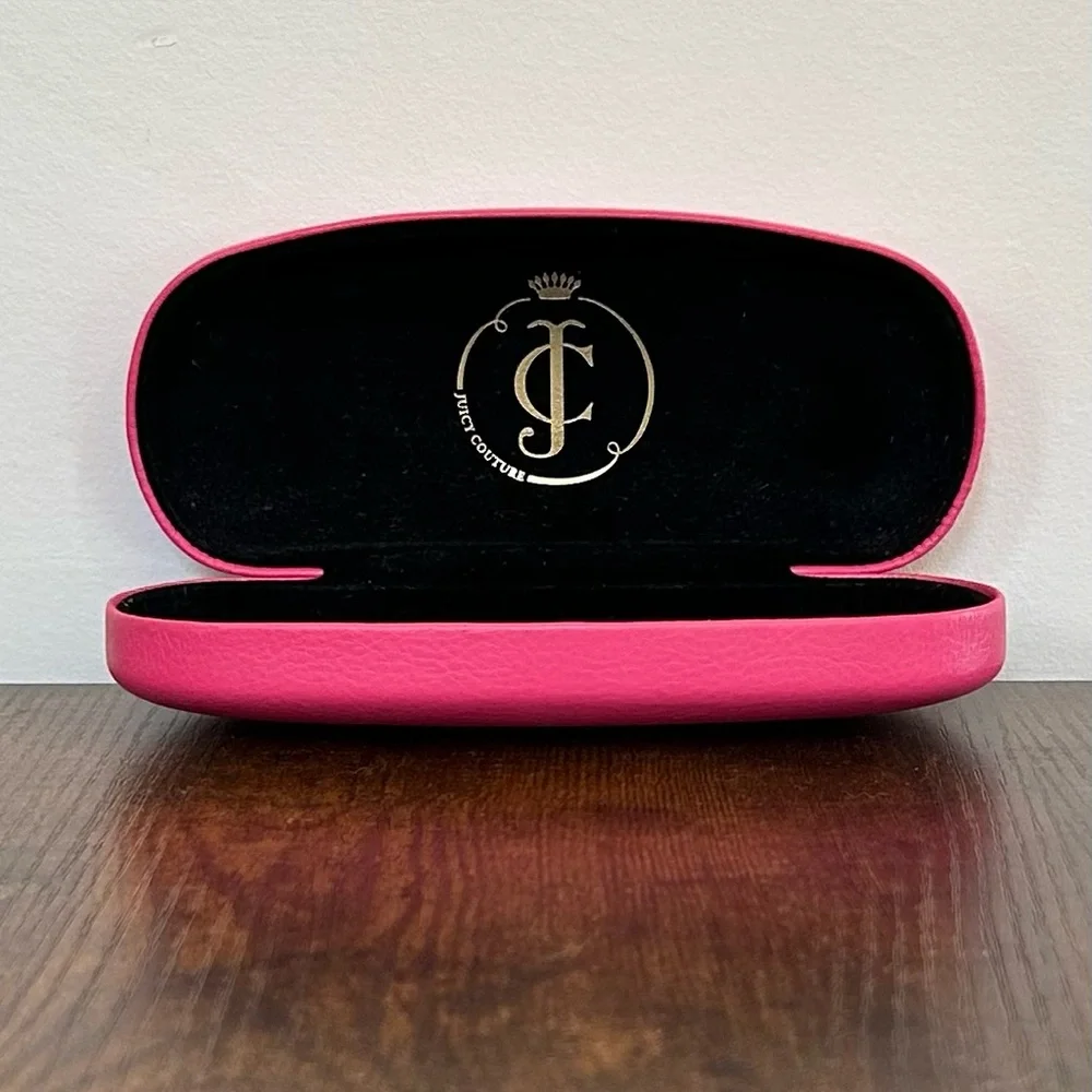 Juicy Couture Hard Clamshell Case For Sunglasses, Hot Pink